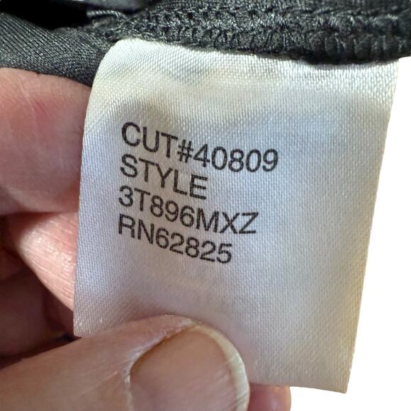 Tadashi Shoji Embellished Metallic Lace Sheath Dress Sz 12 Whimsigoth Witchy - Picture 6 of 9